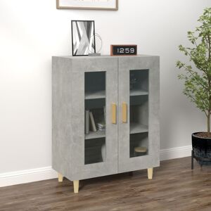 vidaXL Sideboard Betongrau 69,5x34x90 cm Holzwerkstoff - Grau