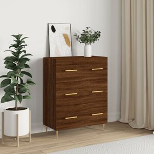 vidaXL Sideboard Braun Eichen-Optik 69,5x34x90 cm Holzwerkstoff - Braun