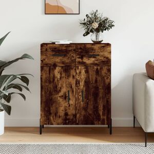 vidaXL Sideboard Räuchereiche 69,5x34x90 cm Holzwerkstoff - Braun