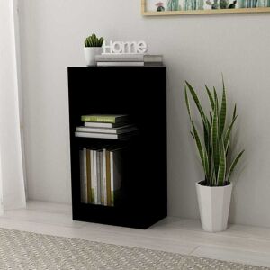 vidaXL Bücherregal Schwarz 40x24x75 cm Holzwerkstoff - Schwarz vidaXL Bücherregal Schwarz 40x24x75 cm Holzwerkstoff - Schwarz