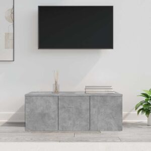 vidaXL TV-Schrank Betonggrau Spanplatte Media Hifi Stand Stereo Einheit vidaXL TV-Schrank Betonggrau Spanplatte Media Hifi Stand Stereo Einheit