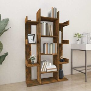 vidaXL Bücherregal Räuchereiche 86x25,5x140 cm Holzwerkstoff - Braun vidaXL Bücherregal Räuchereiche 86x25,5x140 cm Holzwerkstoff - Braun