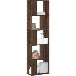 vidaXL Bücherregal 5 Böden Braun Eichen-Optik 45x23,5x162,5 cm - Braun vidaXL Bücherregal 5 Böden Braun Eichen-Optik 45x23,5x162,5 cm - Braun