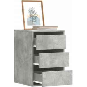vidaXL Kommode Betongrau 40x41x58 cm Holzwerkstoff - Grau vidaXL Kommode Betongrau 40x41x58 cm Holzwerkstoff - Grau