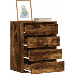 vidaXL Kommode Altholz-Optik 60x41x76 cm Holzwerkstoff - Braun vidaXL Kommode Altholz-Optik 60x41x76 cm Holzwerkstoff - Braun