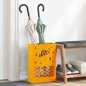 vidaXL Regenschirmständer Senfgelb 28 x 12 x 41 cm Stahl - Senfgelb vidaXL Regenschirmständer Senfgelb 28 x 12 x 41 cm Stahl - Senfgelb