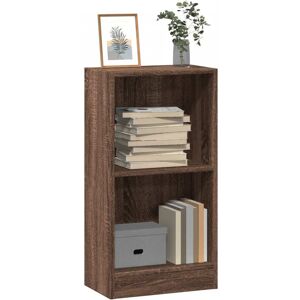 vidaXL Bücherregal Braun Eichen-Optik 40x24x76 cm Holzwerkstoff - Braun vidaXL Bücherregal Braun Eichen-Optik 40x24x76 cm Holzwerkstoff - Braun