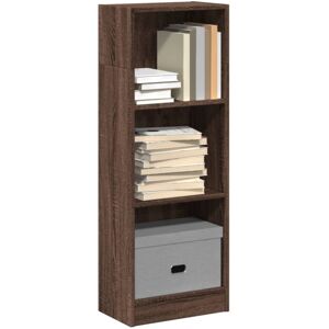 vidaXL Bücherregal Braun Eichen-Optik 40x24x109 cm Holzwerkstoff - Braun vidaXL Bücherregal Braun Eichen-Optik 40x24x109 cm Holzwerkstoff - Braun