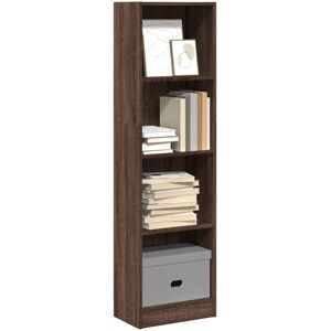 vidaXL Bücherregal Braun Eichen-Optik 40x24x143 cm Holzwerkstoff - Braun vidaXL Bücherregal Braun Eichen-Optik 40x24x143 cm Holzwerkstoff - Braun
