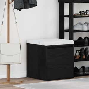 vidaXL Kommode Schwarz Eichen-Optik 40,5 x 40 x 40 cm Holzwerkstoff - Schwarz vidaXL Kommode Schwarz Eichen-Optik 40,5 x 40 x 40 cm Holzwerkstoff - Schwarz