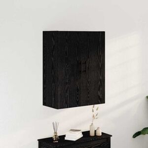 vidaXL Wandmontage-Schränkchen Schwarze Eiche MDF - Schwarze Eiche Sideboard vidaXL Wandmontage-Schränkchen Schwarze Eiche MDF - Schwarze Eiche Sideboard