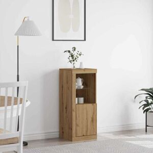 Vidaxl Rustik Holzbufet mit LED-Lichtern - Sideboard Vidaxl Rustik Holzbufet mit LED-Lichtern - Sideboard