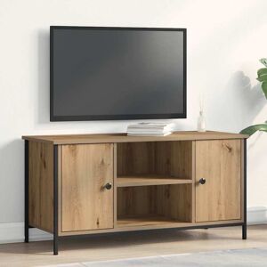 vidaXL TV-Schränk Artisan-Eiche 100 x 40 x 50 cm Holzwerkstoff - Braun vidaXL TV-Schränk Artisan-Eiche 100 x 40 x 50 cm Holzwerkstoff - Braun