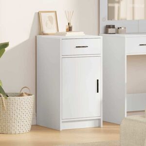 vidaXL Weiß Holz Mittel Büfett Rechteckig Zeitgenössisch - Sideboard vidaXL Weiß Holz Mittel Büfett Rechteckig Zeitgenössisch - Sideboard