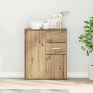 vidaXL Sideboard Artisan-Eiche 60 x 31 x 70 cm Holzwerkstoff - Braun vidaXL Sideboard Artisan-Eiche 60 x 31 x 70 cm Holzwerkstoff - Braun