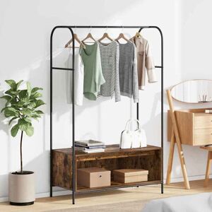 vidaXL Kleiderständer Braun Eichen-Optik 100 x 44 x 160 cm - Braun vidaXL Kleiderständer Braun Eichen-Optik 100 x 44 x 160 cm - Braun