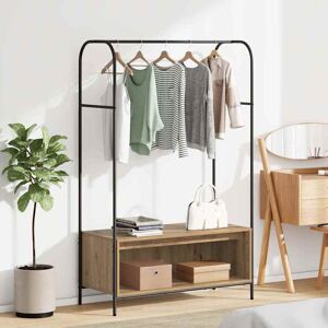 vidaXL Kleiderständer Braun Eichen-Optik 100 x 44 x 160 cm - Braun vidaXL Kleiderständer Braun Eichen-Optik 100 x 44 x 160 cm - Braun