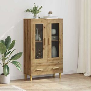 vidaXL Highboard Artisan-Eiche 70 x 31 x 115 cm Holzwerkstoff - Braun vidaXL Highboard Artisan-Eiche 70 x 31 x 115 cm Holzwerkstoff - Braun
