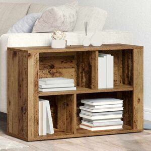 vidaXL Sideboard Altholz 80 x 30 x 53 cm Holzwerkstoff - Braun vidaXL Sideboard Altholz 80 x 30 x 53 cm Holzwerkstoff - Braun