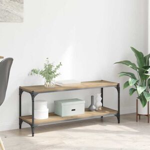 vidaXL TV-Schränk Artisan-Eiche 100x33x41cm Verbundholz und Eisen - Braun vidaXL TV-Schränk Artisan-Eiche 100x33x41cm Verbundholz und Eisen - Braun