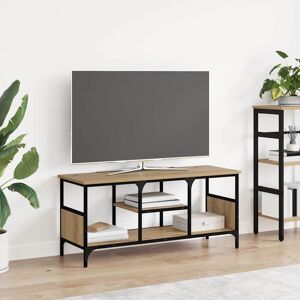 vidaXL TV-Schränk Artisan-Eiche 100 x 35 x 45 cm Verbundholz und Eisen - Braun vidaXL TV-Schränk Artisan-Eiche 100 x 35 x 45 cm Verbundholz und Eisen - Braun
