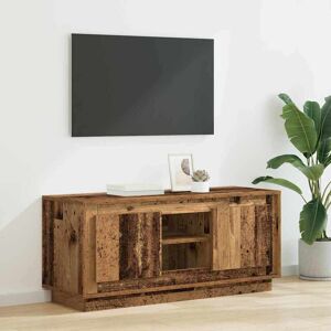 vidaXL TV-Schränk Altholz 102 x 35 x 45 cm Holzwerkstoff - Braun vidaXL TV-Schränk Altholz 102 x 35 x 45 cm Holzwerkstoff - Braun