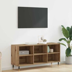 vidaXL TV-Schränk Artisan-Eiche 103,5 x 30 x 50 cm Holzwerkstoff - Braun vidaXL TV-Schränk Artisan-Eiche 103,5 x 30 x 50 cm Holzwerkstoff - Braun