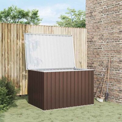 vidaXL Gartenbox Braun 149x99x93 cm - Braun vidaXL Gartenbox Braun 149x99x93 cm - Braun