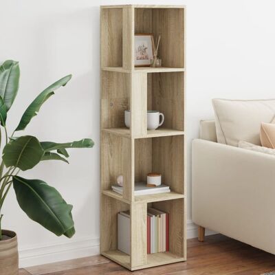 vidaXL Eckregal Sonoma-Eiche 33x33x132 cm Holzwerkstoff - Braun vidaXL Eckregal Sonoma-Eiche 33x33x132 cm Holzwerkstoff - Braun