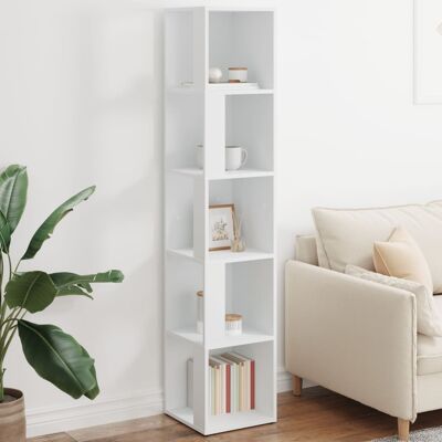 vidaXL Eckschrank Weiß Holzspanplatte - Corner Cabinet vidaXL Eckschrank Weiß Holzspanplatte - Corner Cabinet
