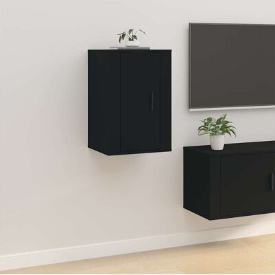 vidaXL TV-Wandschrank Schwarz 40x34,5x60 cm - Schwarz vidaXL TV-Wandschrank Schwarz 40x34,5x60 cm - Schwarz