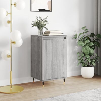 vidaXL Sideboard Grau Sonoma 40x35x70 cm Holzwerkstoff - Grau vidaXL Sideboard Grau Sonoma 40x35x70 cm Holzwerkstoff - Grau