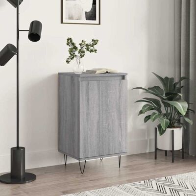vidaXL Sideboard Grau Sonoma 40x35x70 cm Holzwerkstoff - Grau vidaXL Sideboard Grau Sonoma 40x35x70 cm Holzwerkstoff - Grau