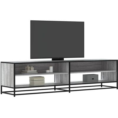 vidaXL TV-Schrank Grau Sonoma 180,5x40x46 cm Holzwerkstoff - Grau vidaXL TV-Schrank Grau Sonoma 180,5x40x46 cm Holzwerkstoff - Grau