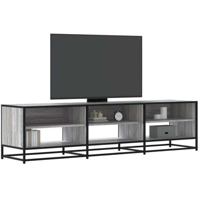 vidaXL TV-Schrank Grau Sonoma 180x40x46 cm Holzwerkstoff - Grau vidaXL TV-Schrank Grau Sonoma 180x40x46 cm Holzwerkstoff - Grau