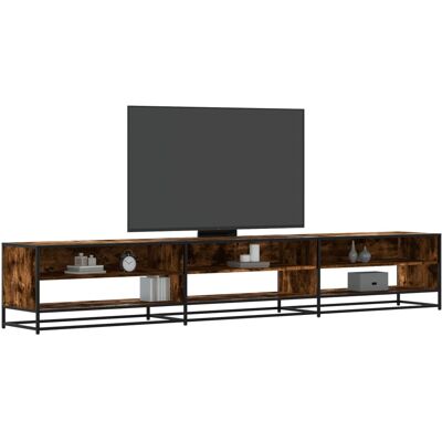 vidaXL TV-Schrank Räuchereiche 270x40x46 cm Holzwerkstoff - Braun vidaXL TV-Schrank Räuchereiche 270x40x46 cm Holzwerkstoff - Braun