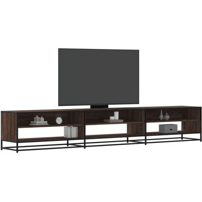 vidaXL TV-Schrank Braun Eichen-Optik 270x40x46 cm Holzwerkstoff - Braun vidaXL TV-Schrank Braun Eichen-Optik 270x40x46 cm Holzwerkstoff - Braun