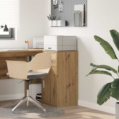 vidaXL Sideboard mit Schubladen Artisan-Eiche 38 x 34 x 75 cm - Braun vidaXL Sideboard mit Schubladen Artisan-Eiche 38 x 34 x 75 cm - Braun