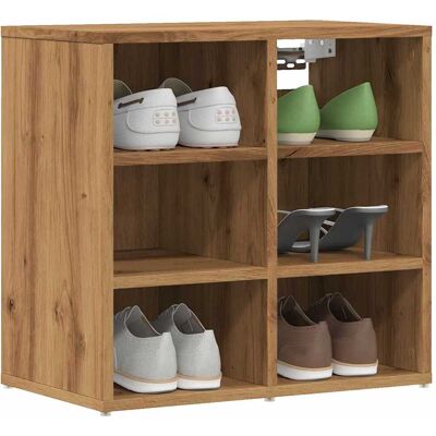 vidaXL Schuhschränke 2 Stk. Artisan-Eiche 52x30x50 cm - Braun vidaXL Schuhschränke 2 Stk. Artisan-Eiche 52x30x50 cm - Braun