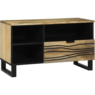 vidaXL TV-Einheiten mit Schubladen Braun 80 x 33 x 46 cm Holzwerkstoff - Braun vidaXL TV-Einheiten mit Schubladen Braun 80 x 33 x 46 cm Holzwerkstoff - Braun