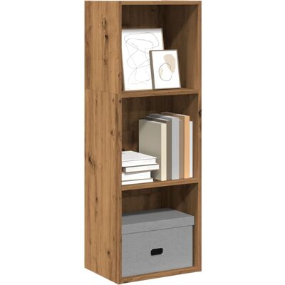 vidaXL Bücherregal Artisan-Eiche 40x30x114 cm Holzwerkstoff - Braun vidaXL Bücherregal Artisan-Eiche 40x30x114 cm Holzwerkstoff - Braun