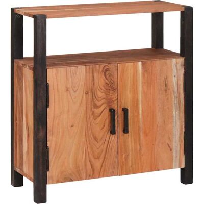 vidaXL Sideboard Braun 70 x 30 x 75 cm Massivholz Akazie - Braun vidaXL Sideboard Braun 70 x 30 x 75 cm Massivholz Akazie - Braun