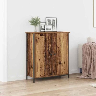 vidaXL Sideboard Altholz Recyceltes Holz Metall Rustikal Braun - Sideboard vidaXL Sideboard Altholz Recyceltes Holz Metall Rustikal Braun - Sideboard