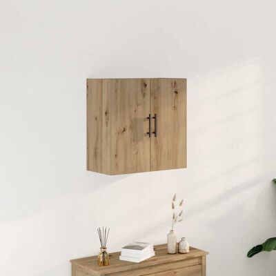 Vidaxl Holz-Wandregal - Modernes Eichen-Speicherschrank Vidaxl Holz-Wandregal - Modernes Eichen-Speicherschrank