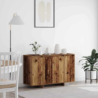 vidaXL Sideboard Altholz 120 x 41 x 75 cm Holzwerkstoff - Braun vidaXL Sideboard Altholz 120 x 41 x 75 cm Holzwerkstoff - Braun
