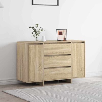 vidaXL Sideboard Sonoma-Eiche 120 x 41 x 75 cm Holzwerkstoff - Braun vidaXL Sideboard Sonoma-Eiche 120 x 41 x 75 cm Holzwerkstoff - Braun