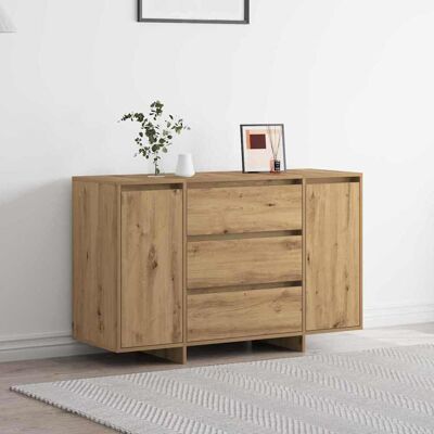 vidaXL Sideboard Artisan-Eiche 120 x 41 x 75 cm Holzwerkstoff - Braun vidaXL Sideboard Artisan-Eiche 120 x 41 x 75 cm Holzwerkstoff - Braun