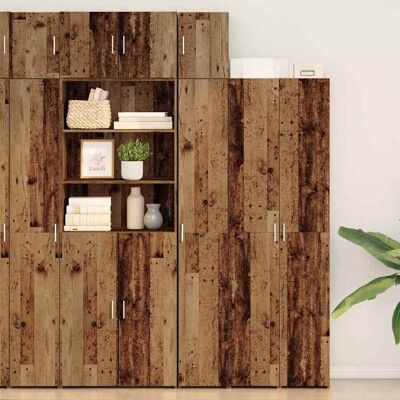 vidaXL Wandschrank Altholz 30 x 42,5 x 39,5 cm Holzwerkstoff - Braun vidaXL Wandschrank Altholz 30 x 42,5 x 39,5 cm Holzwerkstoff - Braun