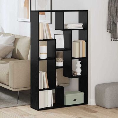 vidaXL Bücherregal 8 Ebenen 72 x 20 x 120,5 cm Holzwerkstoff - Schwarz vidaXL Bücherregal 8 Ebenen 72 x 20 x 120,5 cm Holzwerkstoff - Schwarz