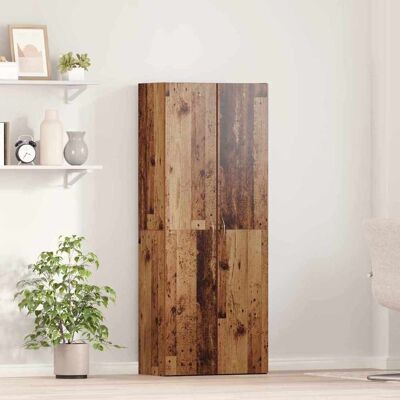 vidaXL Büroschrank Altholz 60 x 32 x 152,5 cm Holzwerkstoff - Braun vidaXL Büroschrank Altholz 60 x 32 x 152,5 cm Holzwerkstoff - Braun